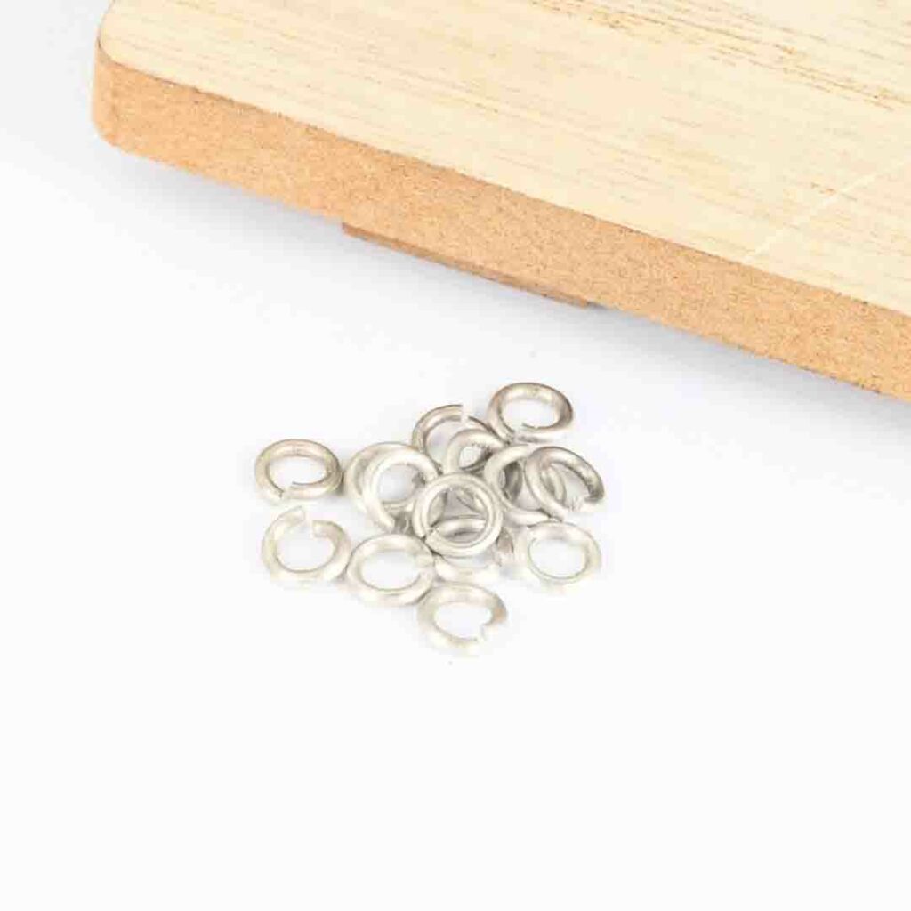 Sterling silver jump rings