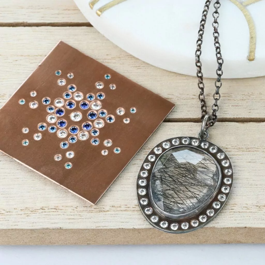 Flush setting gemstones