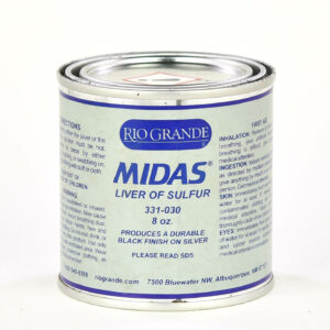 Can of Midas liver of sulfur