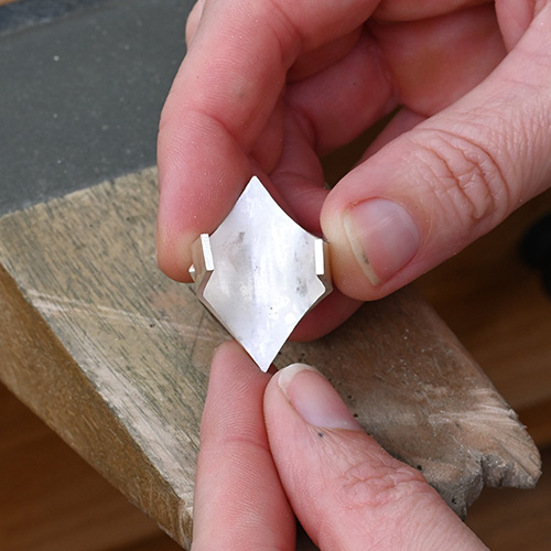 Saddle Ring_lucy walker jewelry
