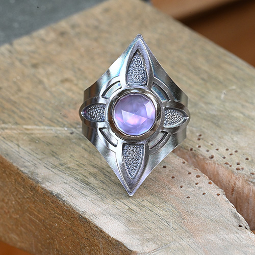 Saddle Ring_lucy walker jewelry