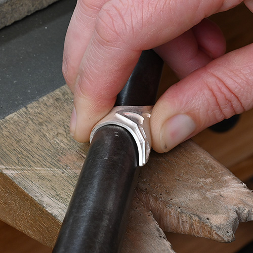 Saddle Ring_lucy walker jewelry
