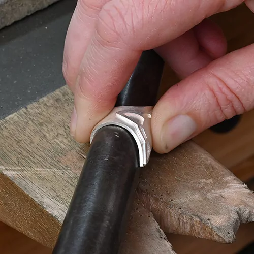 Saddle Ring_lucy walker jewelry