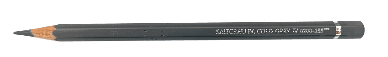 coloured pencil used in Jewelry design for rendering diamonds.