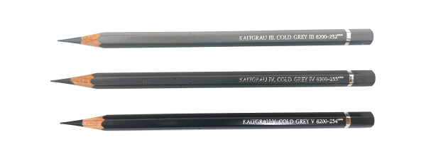 coloured pencil used in Jewelry design for rendering diamonds.