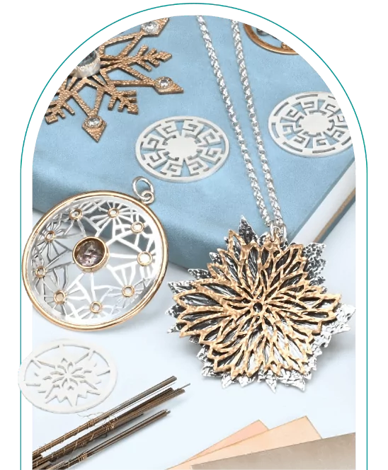 Saw Pierced Pendant Class Class - Lucy Walker Jewelry