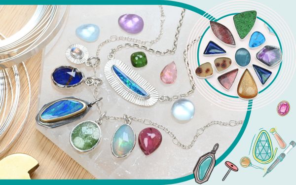 CLASS LIBRARY THUMBNAIL 600 x 375 Bezel Set Pendant